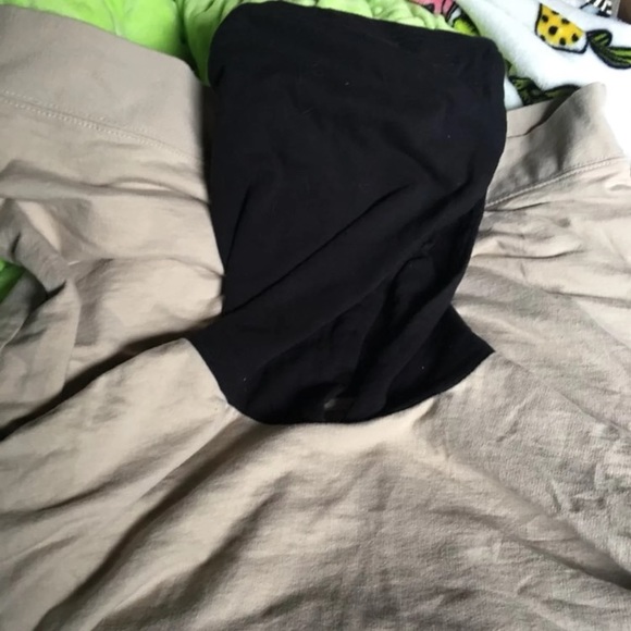 Pacsun Hoodie. nude base with black hood - Picture 2 of 3